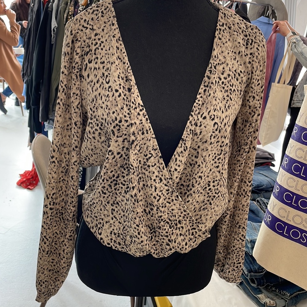 Bb Dakota snake print bodysuit